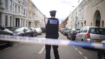 Imagen de archivo de un agende de Policía en Londres.