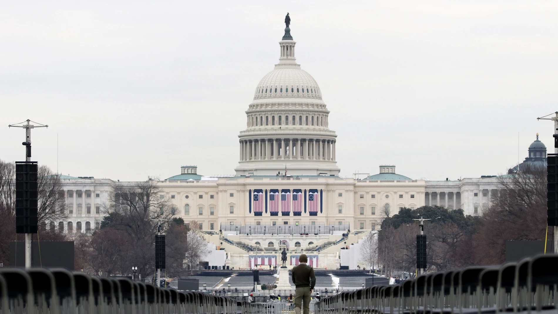 El Capitolio blindado y otras medidas de seguridad para la toma de posesión de Donald Trump El Capitolio blindado y otras medidas de seguridad para la toma de posesión de Donald Trump