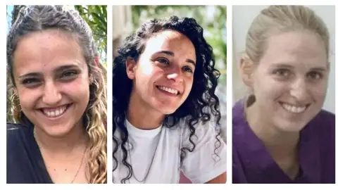 A3 Noticias Fin de Semana (19-01-25) Las tres rehenes que liberará Hamás: Romi Gonen, Emily Damari y Doron Steinbrecher A3 Noticias Fin de Semana (19-01-25) Las tres rehenes que liberará Hamás: Romi Gonen, Emily Damari y Doron Steinbrecher