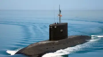 Imagen del submarino de combate ruso 'Rostov del Don'. Imagen del submarino de combate ruso 'Rostov del Don'.