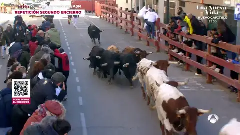 Así ha sido el segundo encierro blanco Así ha sido el segundo encierro blanco