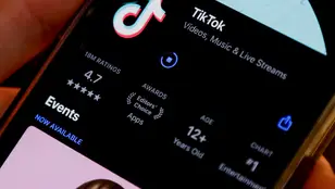 Imagen de archivo de la aplicación de TikTok