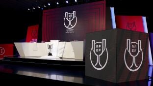 Sala donde tendr&aacute; lugar el sorteo de la Copa del Rey