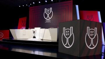 Sala donde tendrá lugar el sorteo de la Copa del Rey