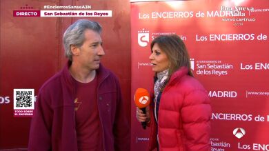 Ramón Rey, corredor veterano en lo encierros: 