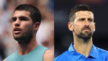 Alcaraz y Djokovic