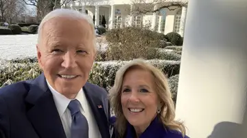 Joe y Jill Biden en la Casa Blanca Joe y Jill Biden en la Casa Blanca