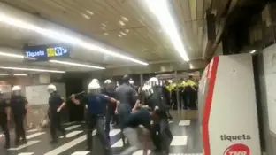 Agresión Metro Barcelona Agresión Metro Barcelona