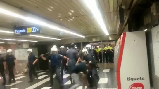 Agresión Metro Barcelona Agresión Metro Barcelona