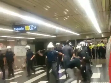 Agresión Metro Barcelona Agresión Metro Barcelona
