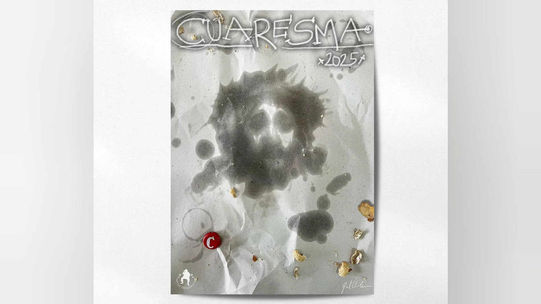 El cartel de Cuaresma de una tertulia cofrade que ha generado la polémica en Utrera El cartel de Cuaresma de una tertulia cofrade que ha generado la polémica en Utrera