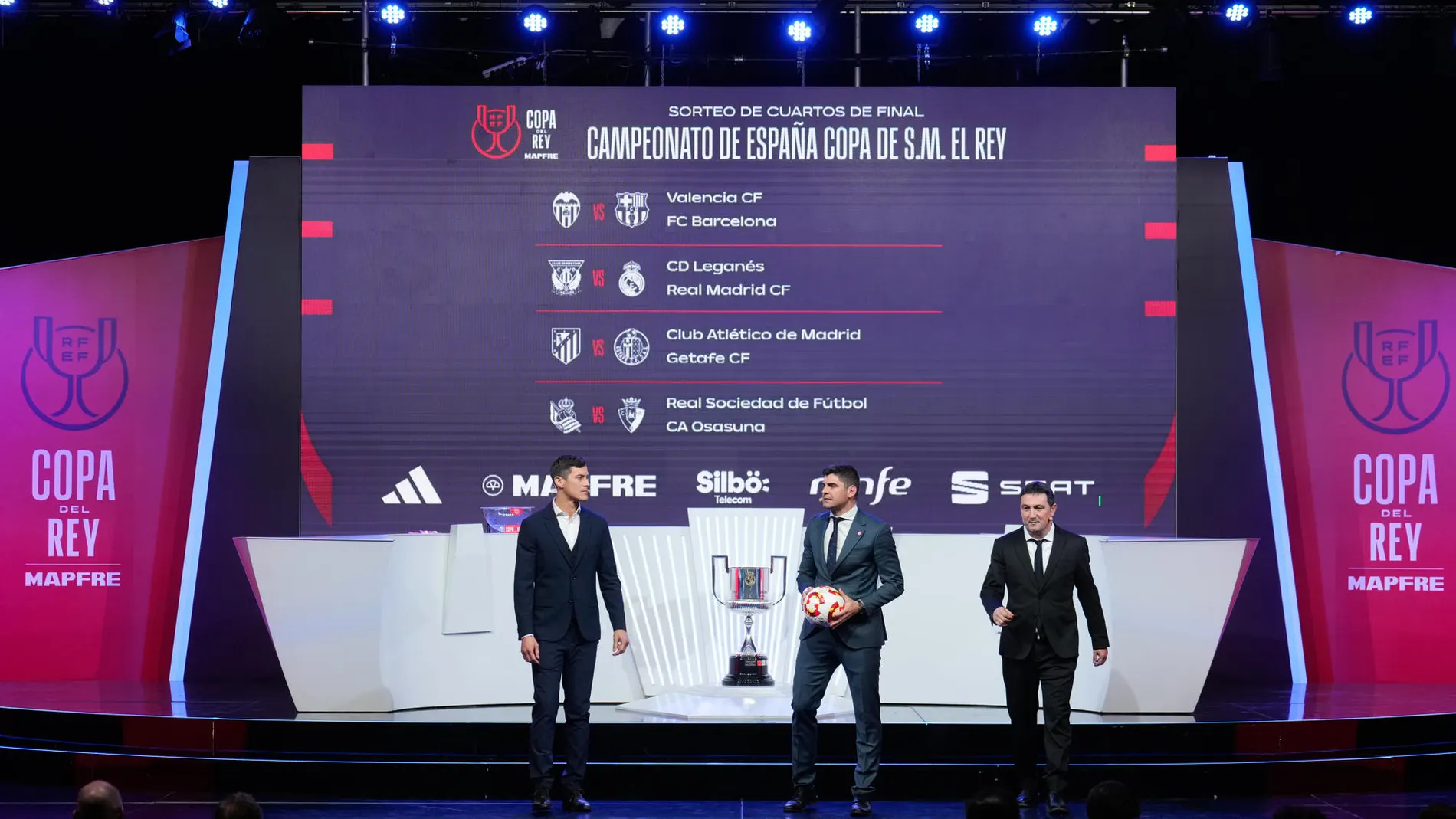 Sorteo de cuartos de la Copa del Rey 2024-25 Sorteo de cuartos de la Copa del Rey 2024-25