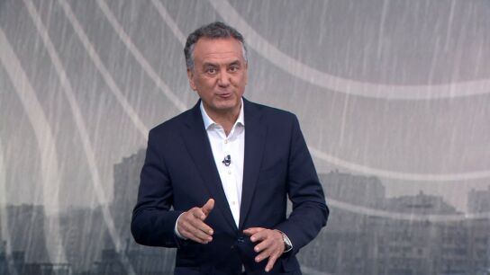 Roberto Brasero da la previsi&oacute;n de lluvia