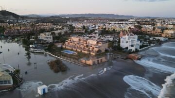 Imágenes realizadas con un dron por la Policía Local de Vera (Almería)