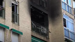 Investigan un incendio sospechoso en el que hubo un muerto. Investigan un incendio sospechoso en el que hubo un muerto.