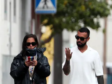 Anabel Pantoja y Omar Sánchez, en Canarias en 2022 Anabel Pantoja y Omar Sánchez, en Canarias en 2022