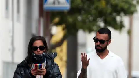 Anabel Pantoja y Omar Sánchez, en Canarias en 2022 Anabel Pantoja y Omar Sánchez, en Canarias en 2022