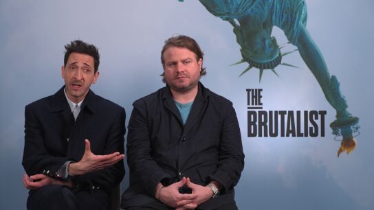Adrien Brody y Brady Corbet, protagonista y directos de The Brutalist