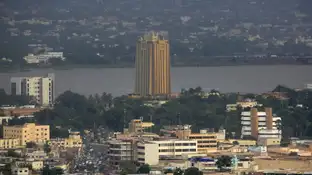 Vista general de la ciudad de Bamako (Malí) Vista general de la ciudad de Bamako (Malí)