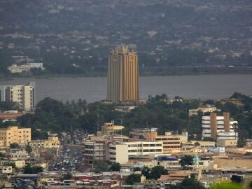 Vista general de la ciudad de Bamako (Malí)