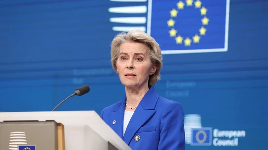 La presidenta de la Comisión Europea, Úrsula Von der Leyen La presidenta de la Comisión Europea, Úrsula Von der Leyen