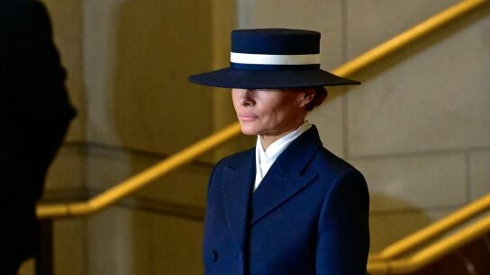 Melania Trump en la segunda investidura de Donald Trump