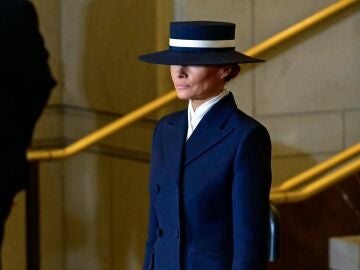 Melania Trump en la segunda investidura de Donald Trump