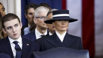 El sombrero de Melania Trump