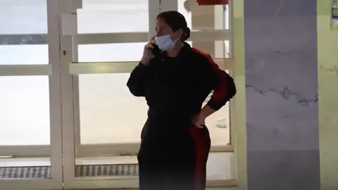 Anabel Pantoja, a las puertas del hospital en el que está ingresada su hija Anabel Pantoja, a las puertas del hospital en el que está ingresada su hija