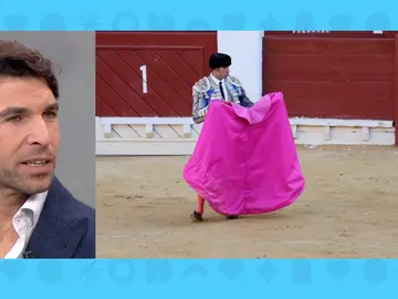 Cayetano Rivera en Espejo Público. Cayetano Rivera en Espejo Público.