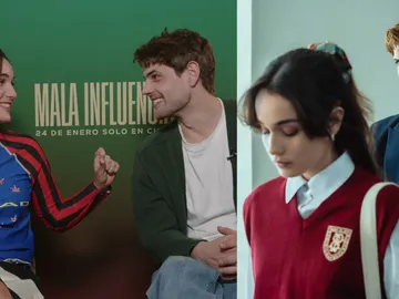Hablamos con los protagonistas de Mala influencia, Eléa Rochera y Alberto Olmo Hablamos con los protagonistas de Mala influencia, Eléa Rochera y Alberto Olmo