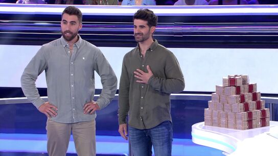 Andrés y Javi, concursantes de Atrapa un millón