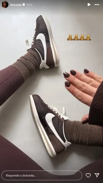 Dulceida muestra sus zapatillas Dulceida muestra sus zapatillas