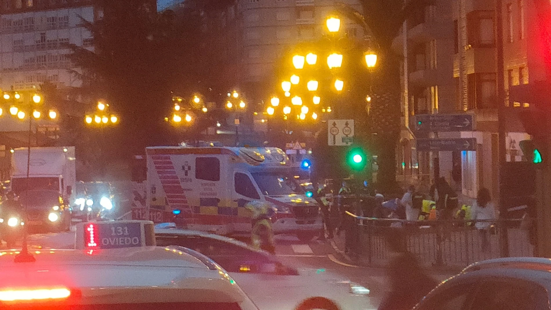 Lugar del atropello Lugar del atropello