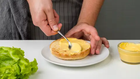 Mayonesa de huevo frito Mayonesa de huevo frito