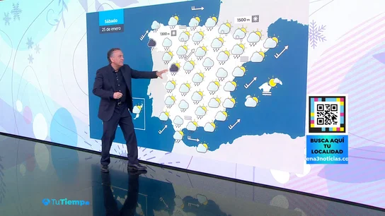 La previsión del tiempo de Roberto Brasero La previsión del tiempo de Roberto Brasero