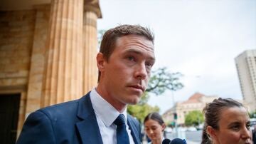 Rohan Dennis llega al Tribunal de Magistrados de Adelaida (Archivo)