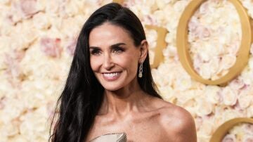 Demi Moore en los Globos de Oro