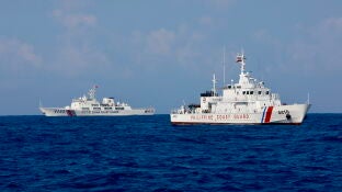 Tensi&oacute;n en el mar de China Meridional: Filipinas denuncia un nuevo episodio de acoso de barcos chinos