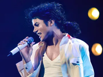 Jaafar Jackson como Michael Jackson en su biopic Jaafar Jackson como Michael Jackson en su biopic