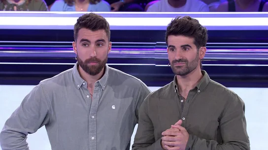 Andrés y Javi, concursantes de Atrapa un millón Andrés y Javi, concursantes de Atrapa un millón