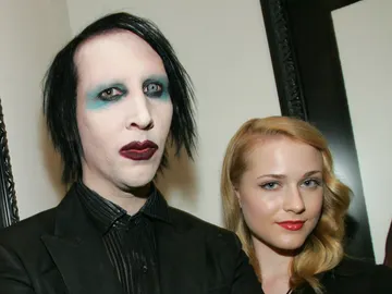 Marilyn Manson y Evan Rachel Wood Marilyn Manson y Evan Rachel Wood