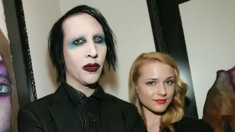 Marilyn Manson y Evan Rachel Wood Marilyn Manson y Evan Rachel Wood
