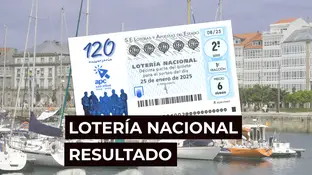 Sorteo Lotería Nacional: Comprobar décimo de hoy sábado 25 de enero, en directo Sorteo Lotería Nacional: Comprobar décimo de hoy sábado 25 de enero, en directo