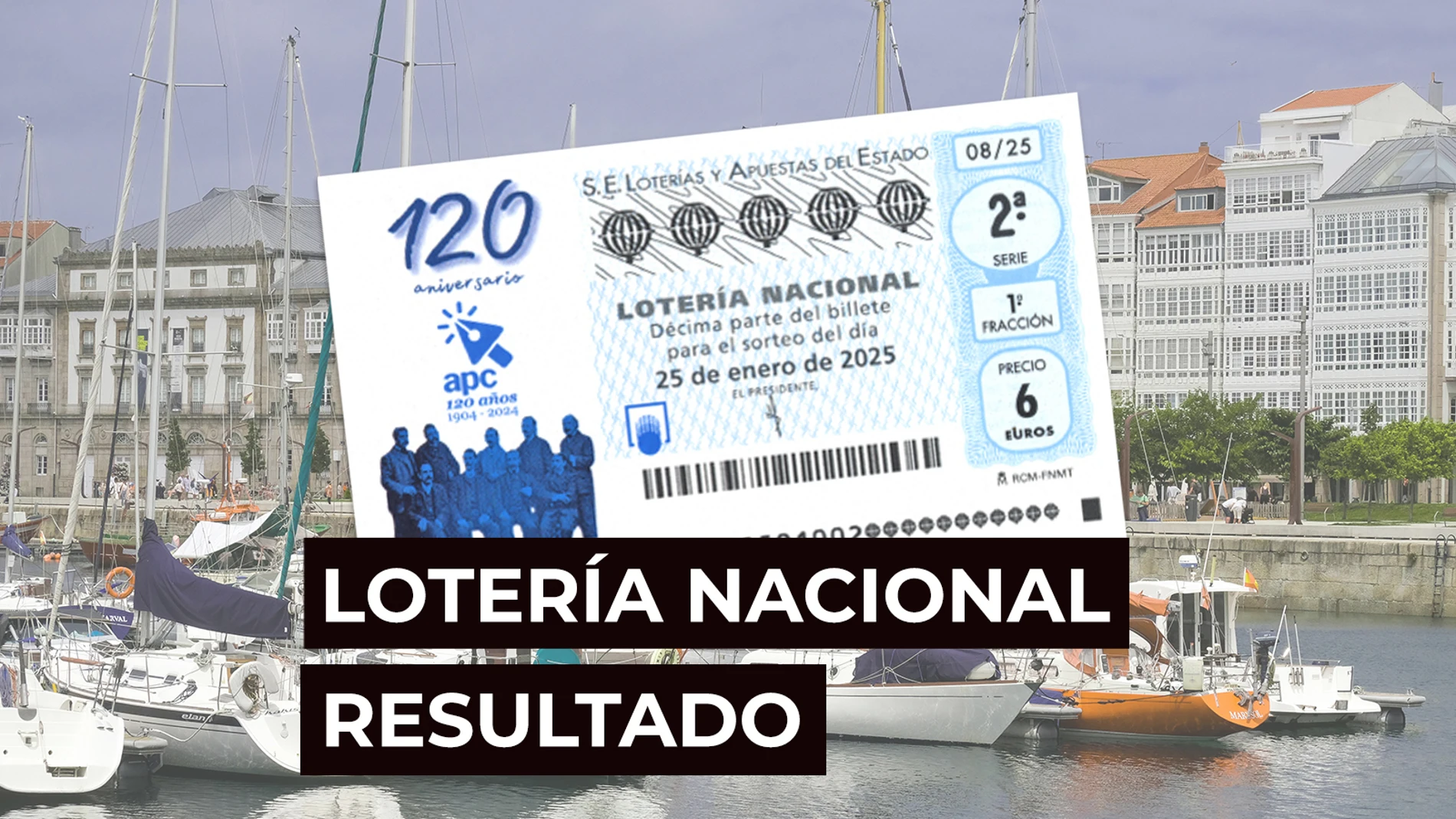 Sorteo Lotería Nacional: Comprobar décimo de hoy sábado 25 de enero, en directo Sorteo Lotería Nacional: Comprobar décimo de hoy sábado 25 de enero, en directo