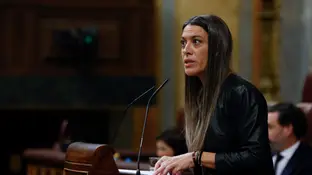 La portavoz de Junts en el Congreso, Miriam Nogueras La portavoz de Junts en el Congreso, Miriam Nogueras
