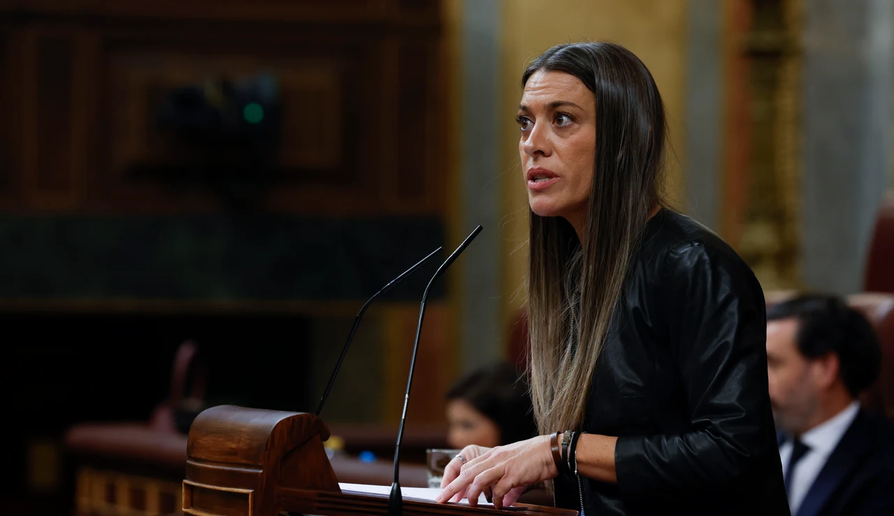 La portavoz de Junts en el Congreso, Miriam Nogueras