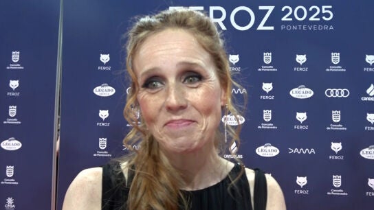 Mar&iacute;a Castro en los Premios Feroz 2025