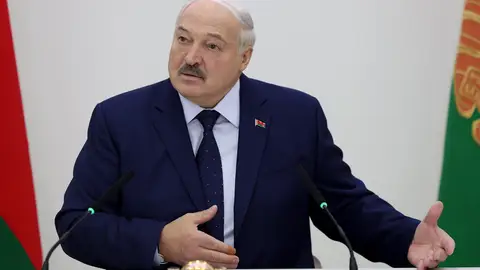 Imagen de Alexander Lukashenko, presidente de Bielorrusia. Imagen de Alexander Lukashenko, presidente de Bielorrusia.