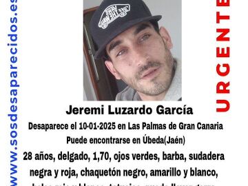 El joven desaparecido en Las Palmas de Gran Canaria